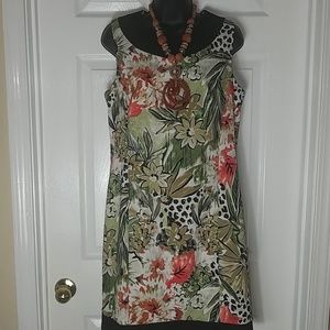 Kim Rogers, Floral dress, size 12